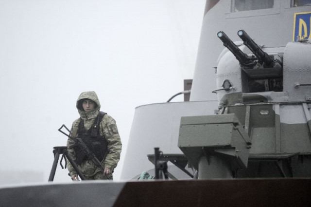 ukraine has military boats in the port of mariupol on the sea of azov photo afp ukraine has military boats in the port of mariupol on the sea of azov photo afp