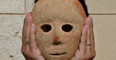 israel unveils rare and ancient mask