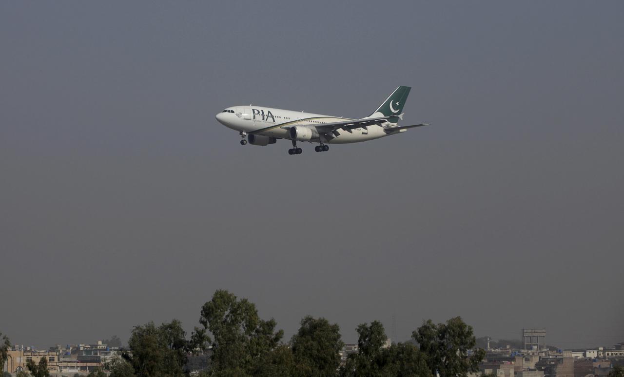 a pakistan international airlines pia passenger plane photo reuters