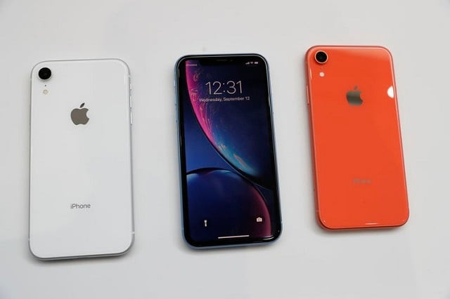 a demonstration of the newly released apple iphone xr is seen following the product launch event at the steve jobs theater in cupertino california us september 12 2018 photo reuters a demonstration of the newly released apple iphone xr is seen following the product launch event at the steve jobs theater in cupertino california us september 12 2018 photo reuters