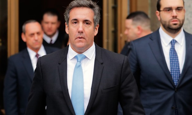 president donald trump 039 s personal lawyer michael cohen leaves federal court in manhattan photo reuters