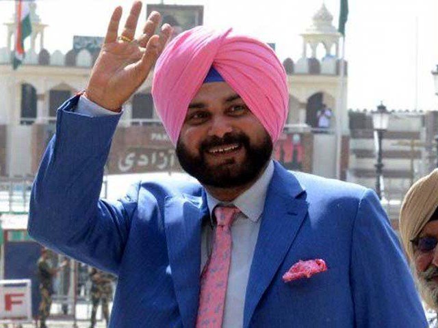 sidhu says pm imran is his friend and he will visit pakistan whenever he is invited by him photo file