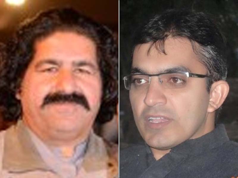 mohsin dawar and ali wazir were arrested by the fia after their names were found on the pnil photo file