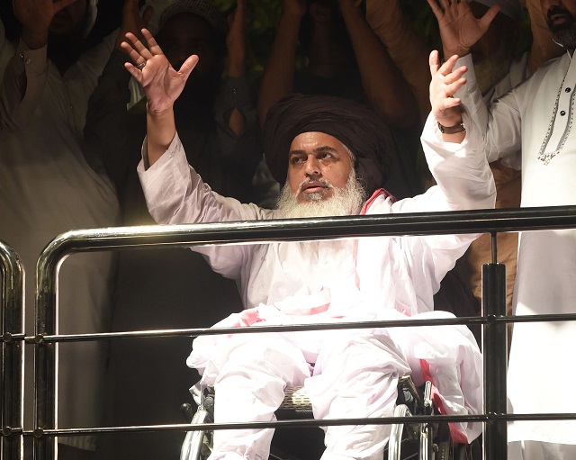 tlp leader khadim rizvi charged with treason terrorism fawad