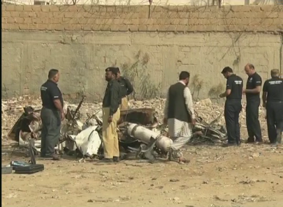 car explodes in karachi s dha no casualties reported car explodes in karachi s dha no casualties reported