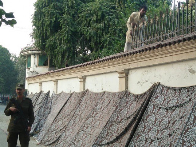 the court should instruct the government to stop the demolition of governor house walls the petition states photo express