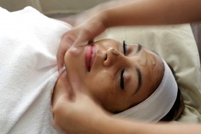 representational image of a woman receiving face massage photo reuters representational image of a woman receiving face massage photo reuters