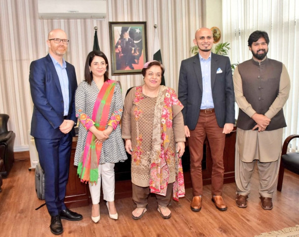 facebook team with minister of human rights shireen mazari photo pid facebook team with minister of human rights shireen mazari photo pid