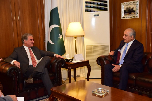 fm qureshi assured the us side of pakistan 039 s steadfast support for a negotiated settlement photo twitter foreignofficepk