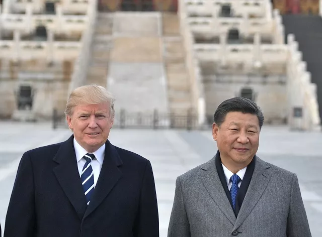 us president donald trump and chinese president xi jinping pose at the forbidden city in beijing in november 2017 photo afp us president donald trump and chinese president xi jinping pose at the forbidden city in beijing in november 2017 photo afp