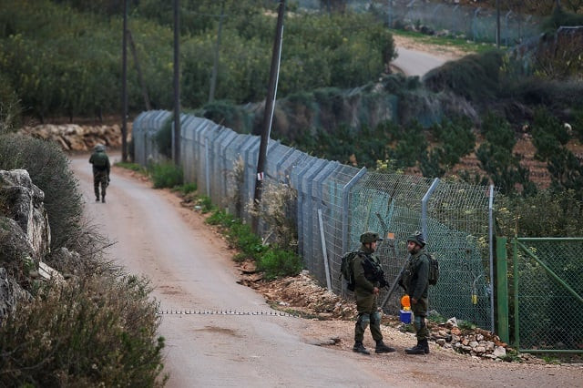 israeli soldiers guard near the border with lebanon in the town of metulla northern israel photo reuters israeli soldiers guard near the border with lebanon in the town of metulla northern israel photo reuters