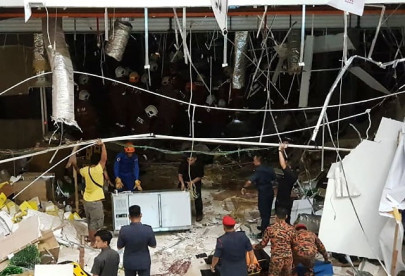 three killed in malaysia shopping mall explosion three killed in malaysia shopping mall explosion