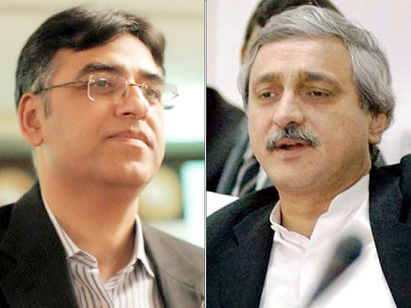 no rift with asad umer or any other pti leader says jahangir tareen