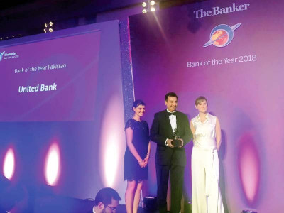 ubl declared bank of the year 2018   pakistan