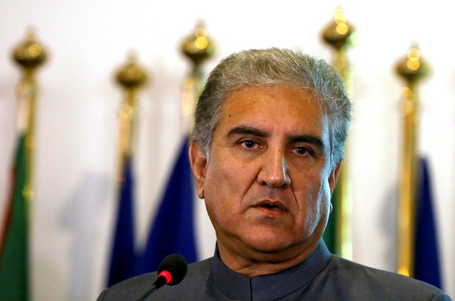 foreign minister shah mehmood qureshi photo file