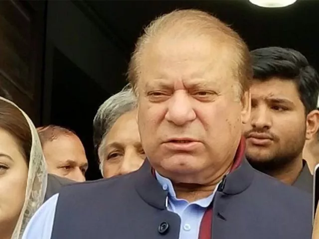 political opponents drew up charges against me says nawaz photo express political opponents drew up charges against me says nawaz photo express