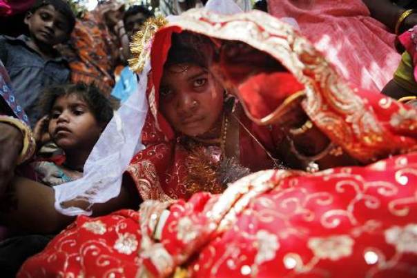 representational image of a child bride photo reuters