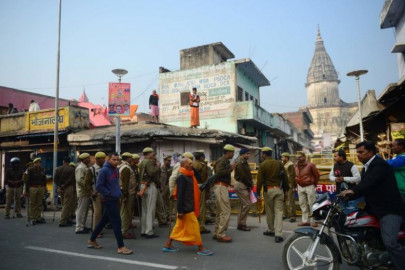 tight security for india mosque destruction anniversary