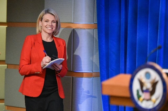 president donald trump is set to name state department spokesperson heather nauert as the next us ambassador to the united nations according to multiple reports photo afp president donald trump is set to name state department spokesperson heather nauert as the next us ambassador to the united nations according to multiple reports photo afp