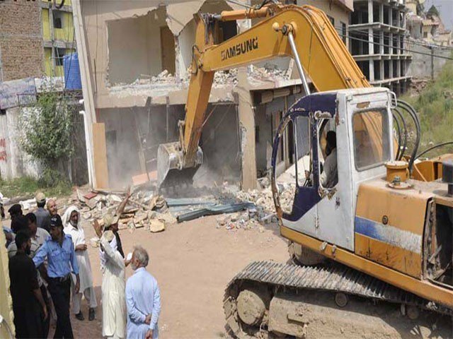 the teams also removed 3 kiosks 45 illegal sheds and 30 cemented constructions outside the shops photo file