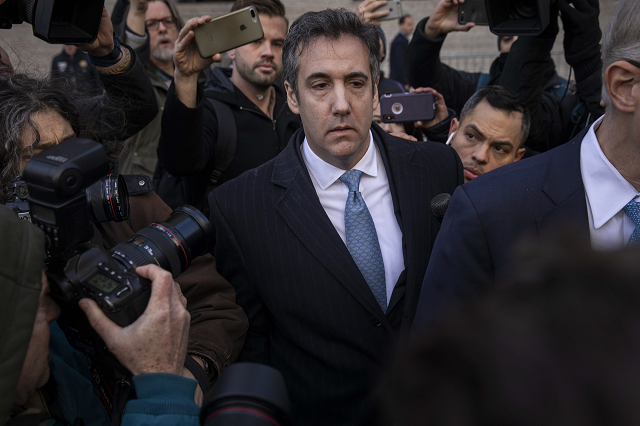 in this file photo taken on november 29 2018 michael cohen former personal attorney to us president donald trump exits federal court in new york city photo afp in this file photo taken on november 29 2018 michael cohen former personal attorney to us president donald trump exits federal court in new york city photo afp