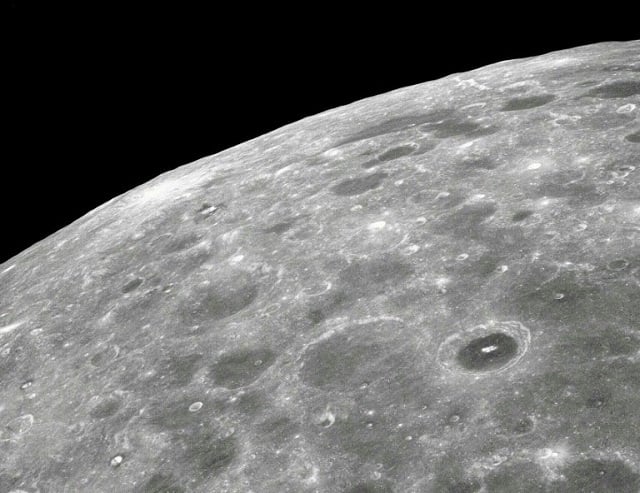 no lander or rover has ever touched the surface of the far side of the moon seen in this 1968 photo nasa