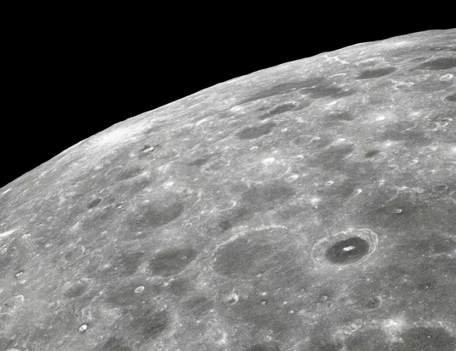 no lander or rover has ever touched the surface of the far side of the moon seen in this 1968 photo nasa no lander or rover has ever touched the surface of the far side of the moon seen in this 1968 photo nasa