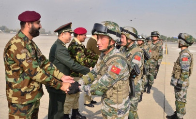 chinese troops arrive in pakistan for joint military drill warrior vi