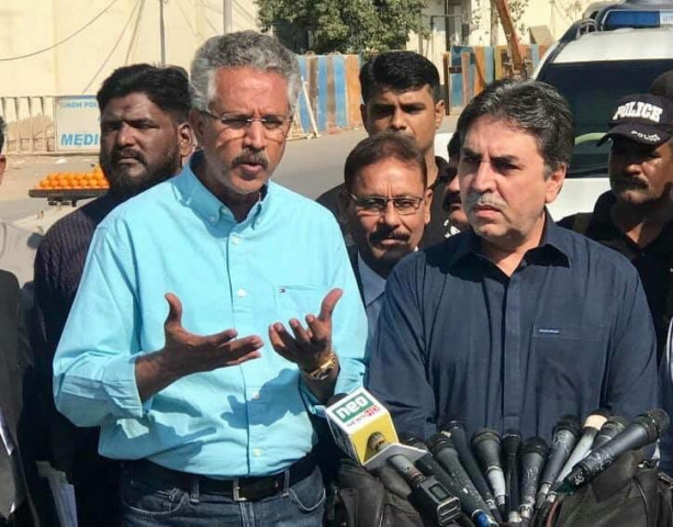mayor karachi wasim akhtar photo twitter