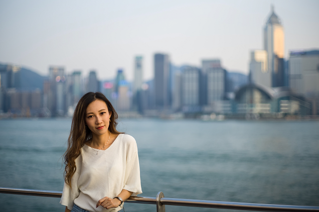 hong kong based flight attendant venus fung photo afp hong kong based flight attendant venus fung photo afp
