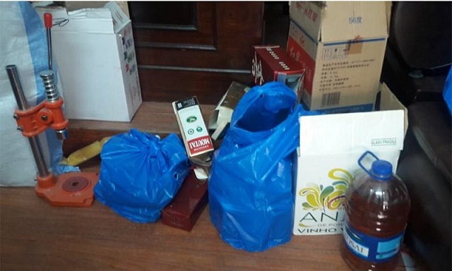 large quantity of liquor beer and equipment recovered in police operation photo islamabad police