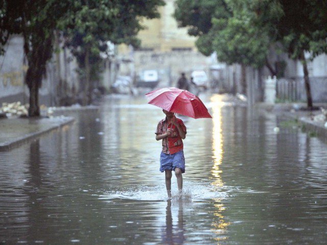 meteorology office predicts showers in the metropolis for monday as well photo file