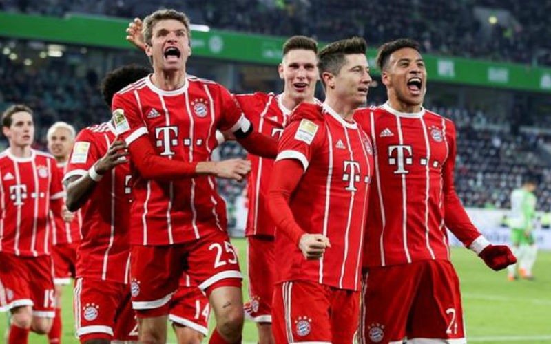 bayern need just a point at ajax 039 s johan cruyff arena to win group e with the bavarian giants currently top of the table two points ahead of their dutch rivals and both teams already into the last 16 photo afp