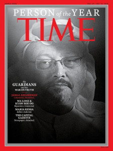khashoggi other journalists named time magazine s person of the year khashoggi other journalists named time magazine s person of the year