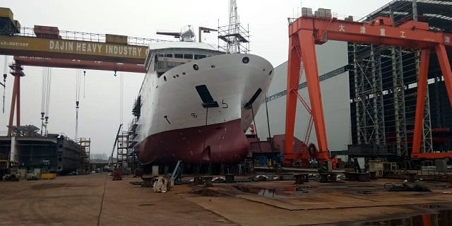 the 3 000 tonne vessel made with joint cooperation of pakistan china photo pakistan navy the 3 000 tonne vessel made with joint cooperation of pakistan china photo pakistan navy