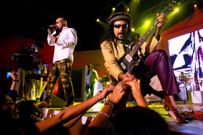 all set for junoon reunion concert all set for junoon reunion concert