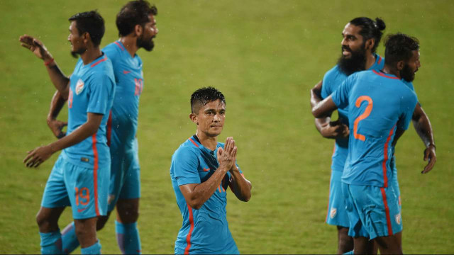 india football team captain sunil chhetri photo afp india football team captain sunil chhetri photo afp