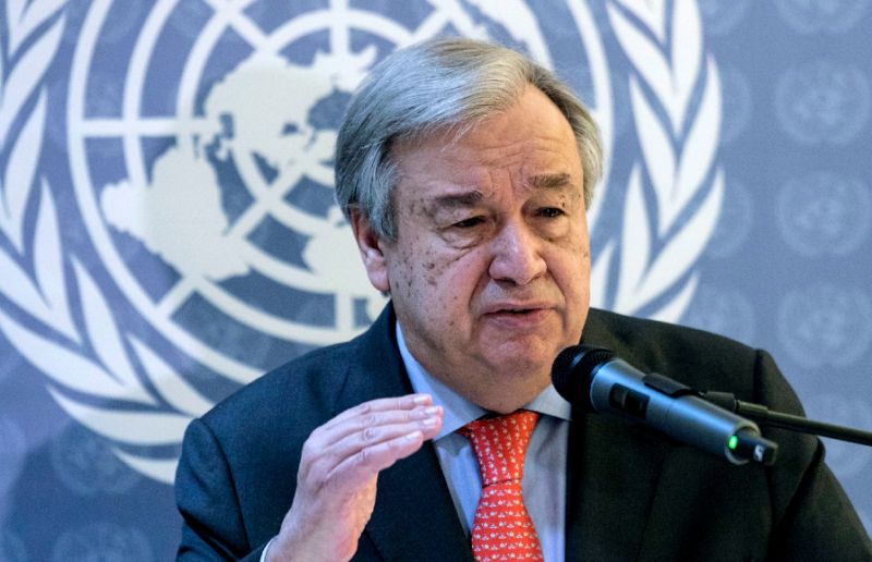 un chief antonio guterres is scheduled to attend the last day of the yemen talks in sweden on thursday photo afp