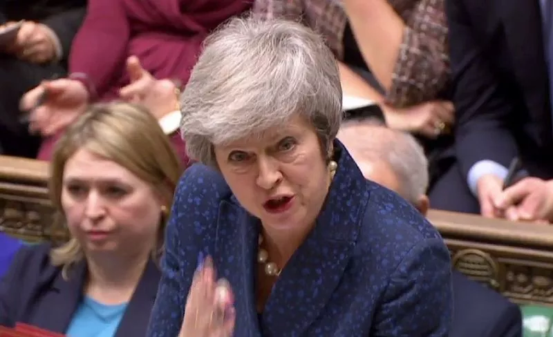 quot weeks spent tearing ourselves apart will only create more divisions quot may said quot i stand ready to finish the job quot photo afp quot weeks spent tearing ourselves apart will only create more divisions quot may said quot i stand ready to finish the job quot photo afp