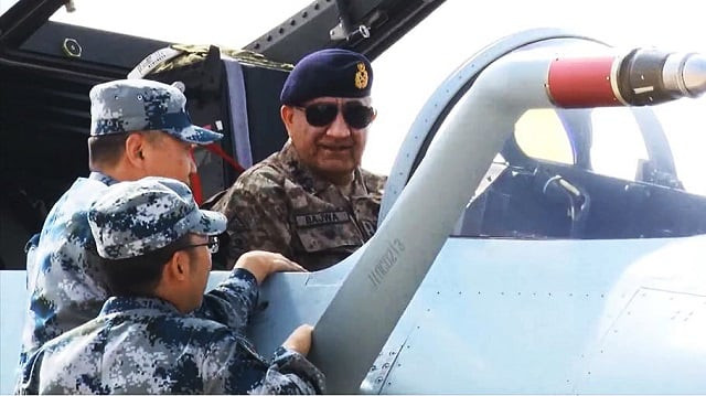 gen qamar lauds efforts of paf china air force in conducting international air exercise photo ispr gen qamar lauds efforts of paf china air force in conducting international air exercise photo ispr