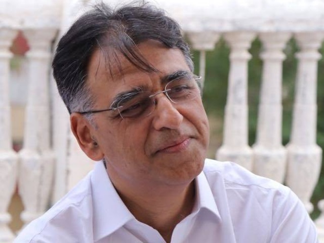 speaking in bbc s hard talk finance minister asad umar says monetary fiscal policies moving in direction of reforms required by imf photo file