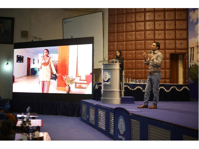 bahria university s aspiring students urged to pursue career in film making