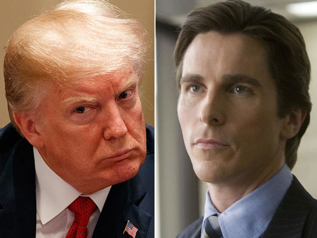 when trump thought christian bale was actually bruce wayne