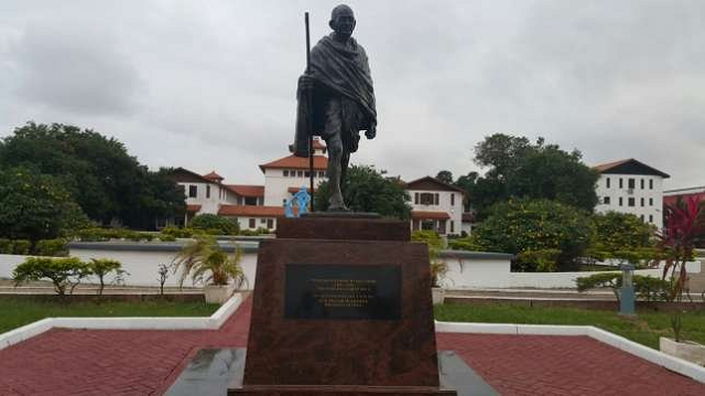the statute was unveiled in june in the legon campus of the university of ghana photo twitter pulseghana the statute was unveiled in june in the legon campus of the university of ghana photo twitter pulseghana