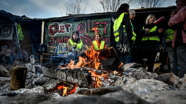 yellow vest protestors occupy a traffic circle on december 11 more protests are planned for saturday but the government is urging protestors to stay home in the wake of the strasbourg attack photo afp yellow vest protestors occupy a traffic circle on december 11 more protests are planned for saturday but the government is urging protestors to stay home in the wake of the strasbourg attack photo afp