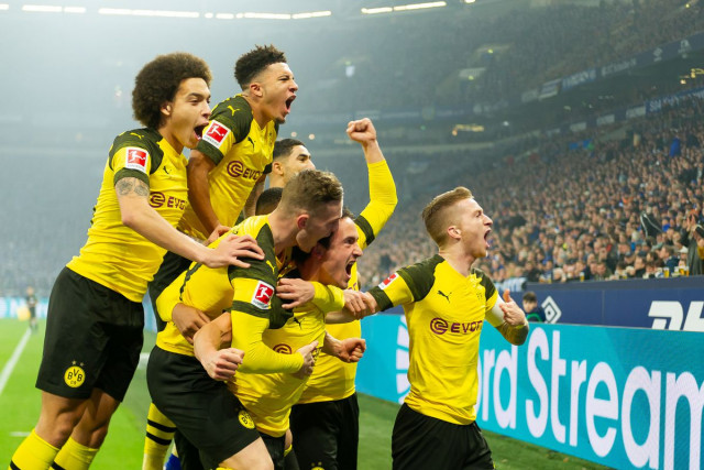 favre s side are seven points clear in the table and on a five match bundesliga winning streak photo afp favre s side are seven points clear in the table and on a five match bundesliga winning streak photo afp