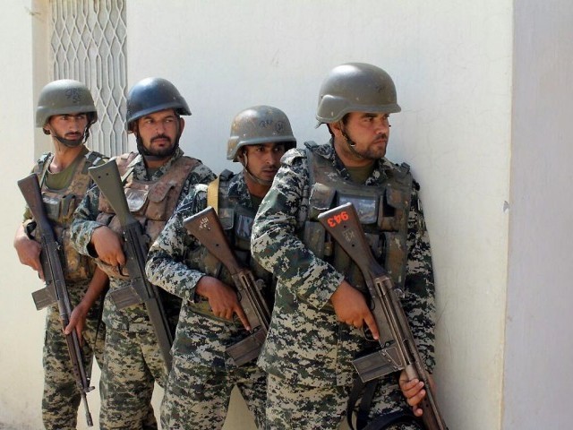 a file photo of balochistan security personnel photo inp