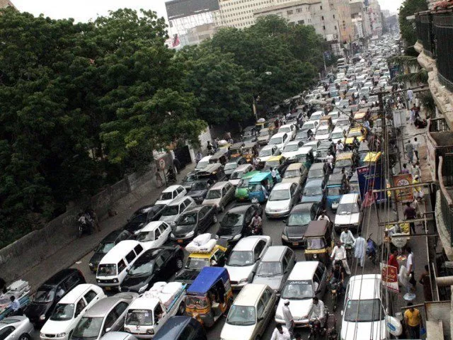 karachi roads closed for traffic photo express karachi roads closed for traffic photo express
