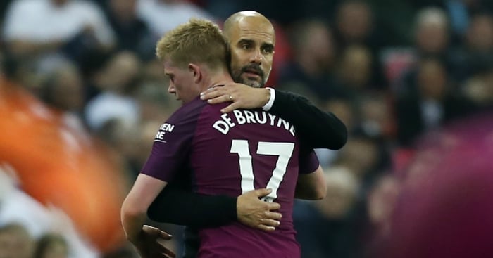 de bruyne was outstanding as city became the first team in english top flight history to record 100 points in a season in may winning the club 039 s player of the year prize photo afp