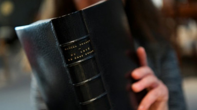 book proust gave to his lover sells for world record 1 5 million euros